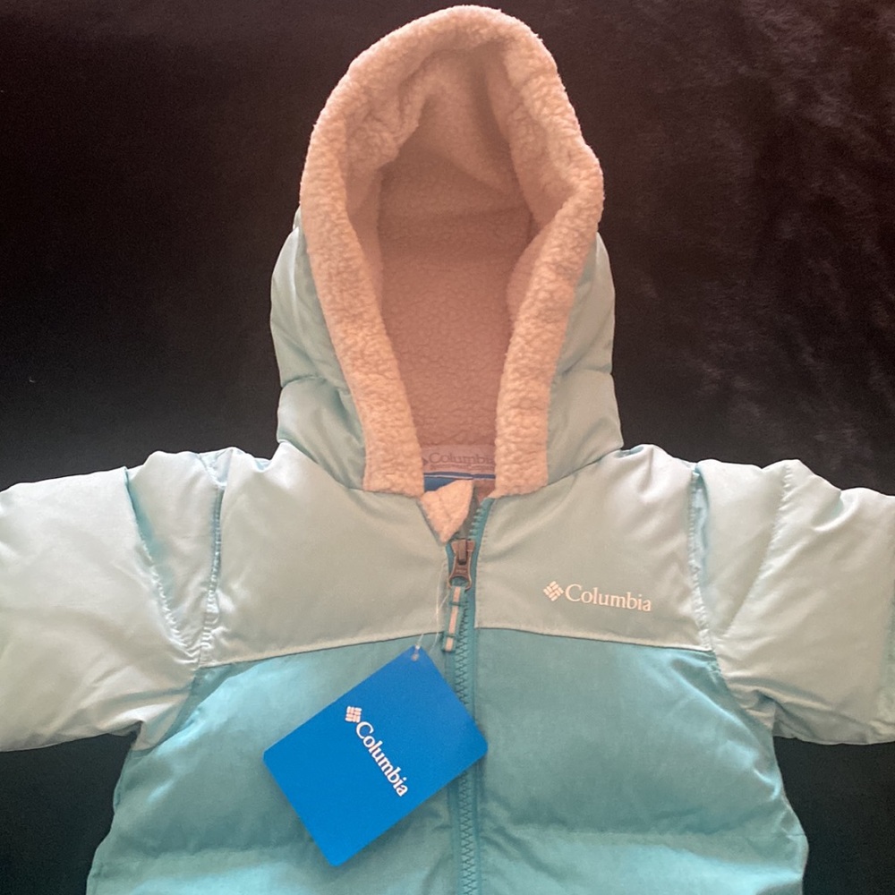 NWOT Columbia Infant Snuggly Snowsuit - Picture 2 of 9
